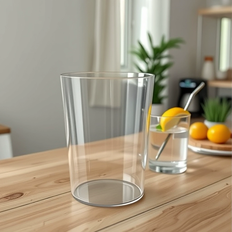 Прозрачный мусорный бак для домашнего туалета Корзина для кухни Гостиная Продвинутый смысл для мусора Ванная комната Большой мусорный бак