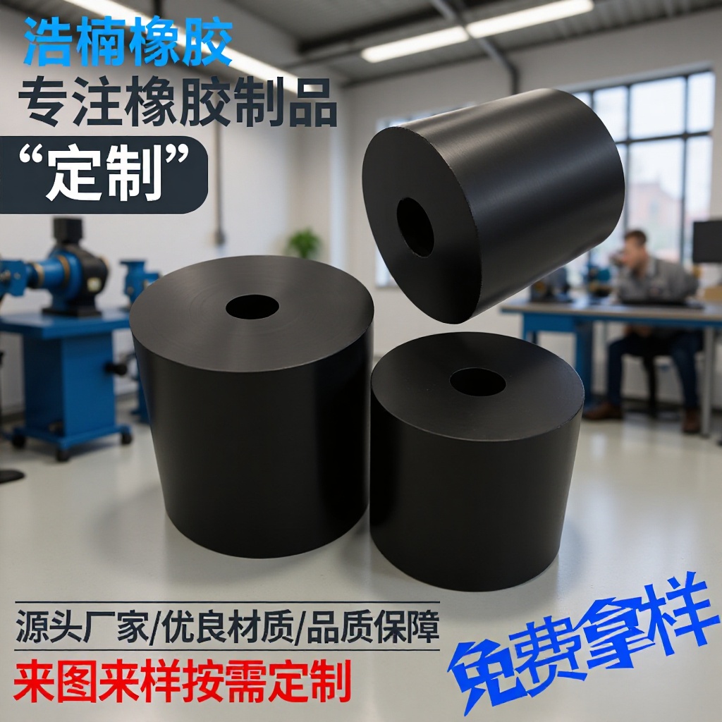 橡胶复合弹簧减震器矿用缓冲橡胶减震螺旋复合弹簧洗煤机橡胶弹簧