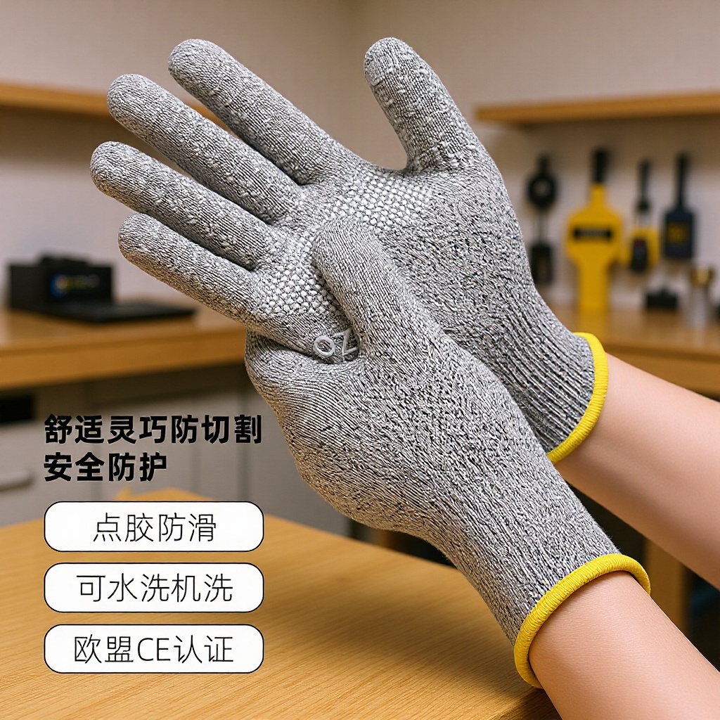 오제 방절단 작업용 장갑, 두리안 껍질 벗기기, 밤 따기 전용 장갑, 물고기 잡기, 채소 자르기, 생선 손질, 주방용 장갑