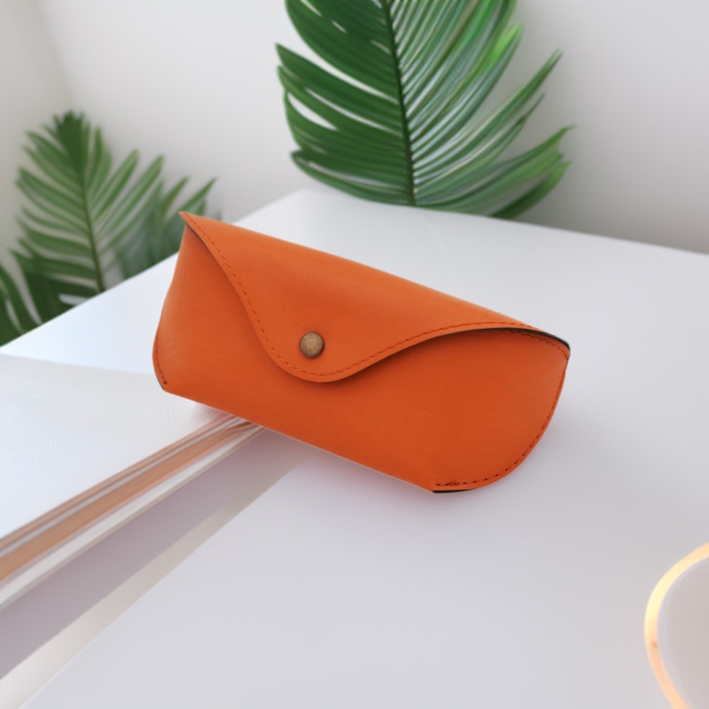 Classic Convenient Soft Bag Pvc Anti-Pressure Storage Glasses Protection Bag Leather Sunglasses Glasses Case Factory