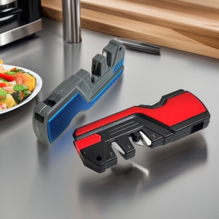 New household garden outdoor universal multi-function sharpener with fast sharpening stone sharpening rod sharpening artifact