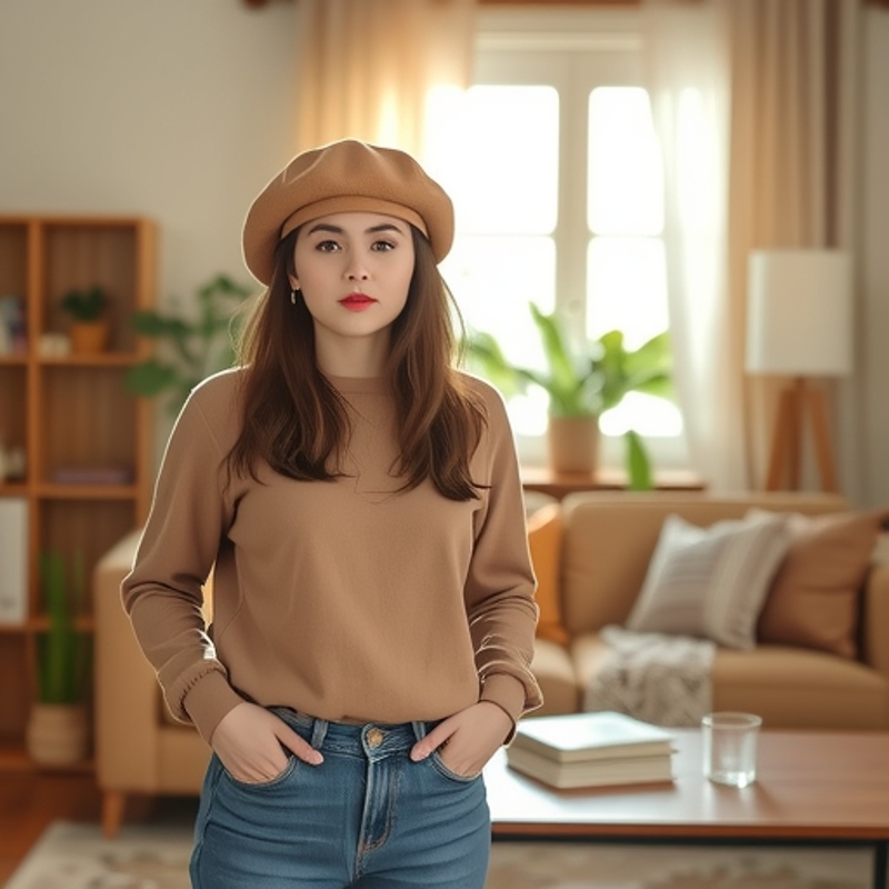 Sombrero japonés Otoño e Invierno de lana pura boina fiebre mismo estilo newsboy sombrero de fábrica pelo recto sombrero de moda retro británico