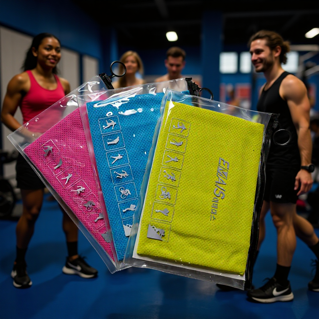 Cold cool towel outdoor sports fitness fashion sweat absorbent quick dry cooling cool towel spot 4 color wholesale