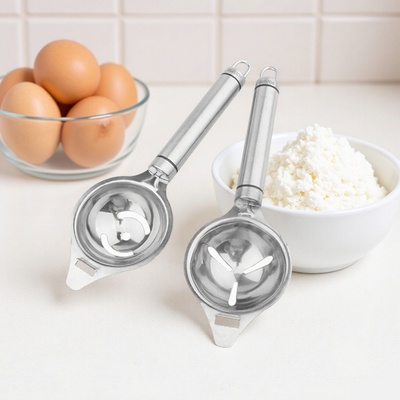 蛋清分離器304不鏽鋼漏蛋器打蛋器烘焙工具濾蛋器蛋黃雞蛋分蛋器