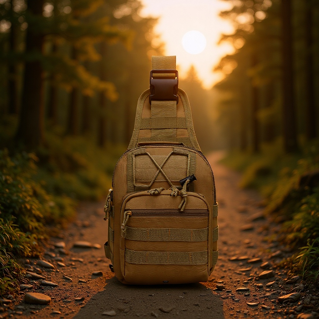 Men's Small Chest Bag Riding Shoulder Bag Army Camouflage Tactical Chest Bag Outdoor Mountaineering Portable Satchel Factory Outlet