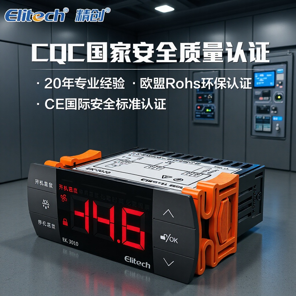 精创触控微电脑可调温温控器EK-3010制冷制热温度控制器海鲜冷库