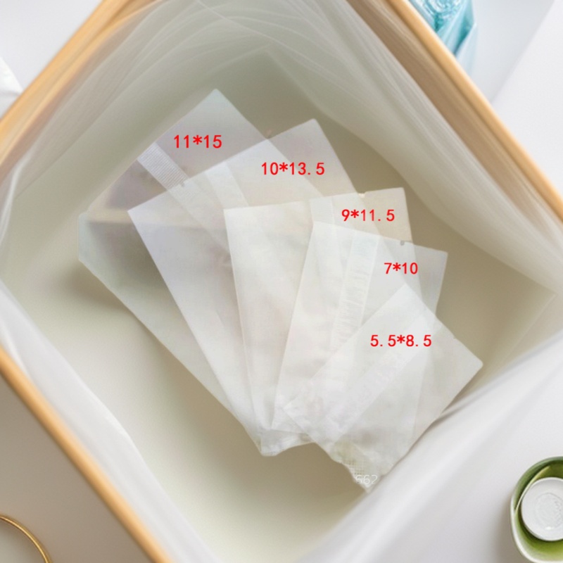 11丝平口磨砂机封包装袋月饼花茶饼干糖果袋100个装密封保鲜