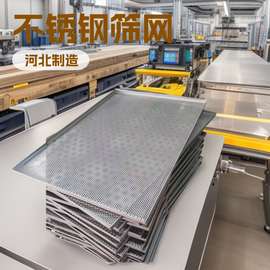 厂家挂件网洞洞网不锈钢304冲孔网金属机械筛网不锈钢烘干机托盘