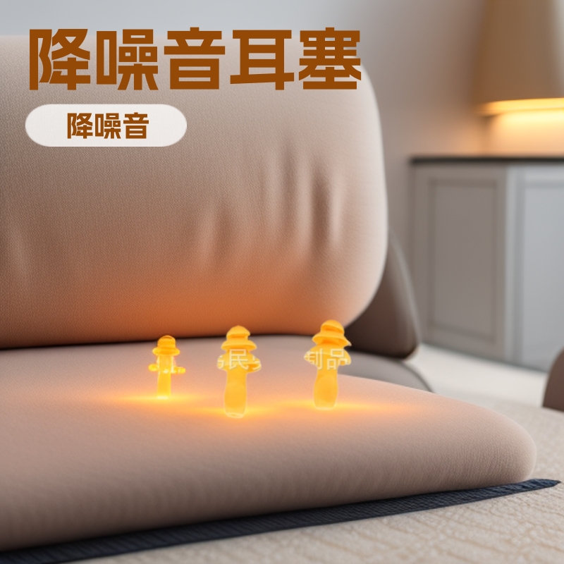 1260款劳保品供应防噪音耳塞降噪音耳塞防护劳保学习以勒牌耳塞