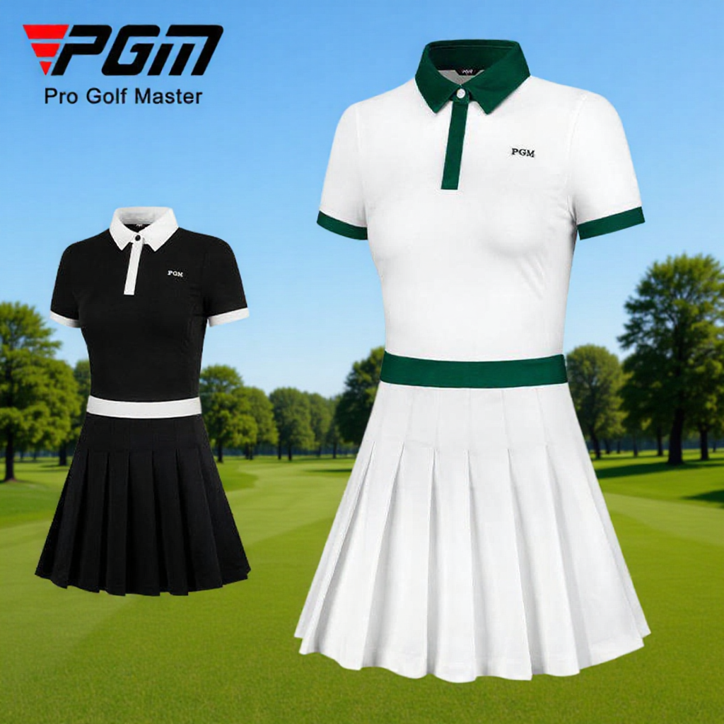 PGM New Golf Women's Dress Summer Slim-fit Sports Women's Pleated Skirt Wear-proof Shorts Spot