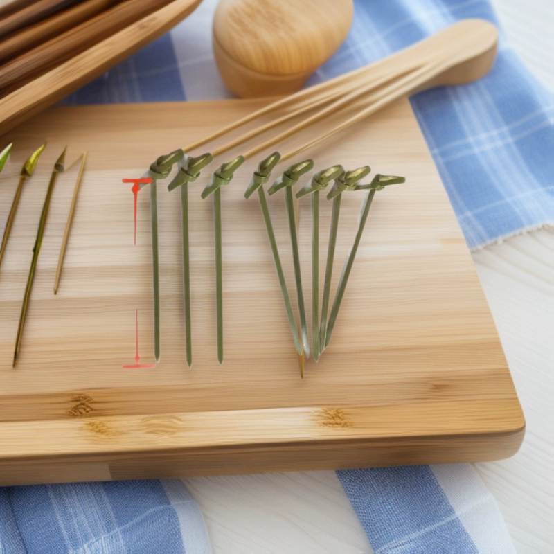 Маленькие бамбуковые шпажки, одноразовые креативные шпажки для консервированных фруктов, шпажки для гамбургеров и курицы, шпажки-ножницы, шпажки для фруктов, вилки для фруктов.