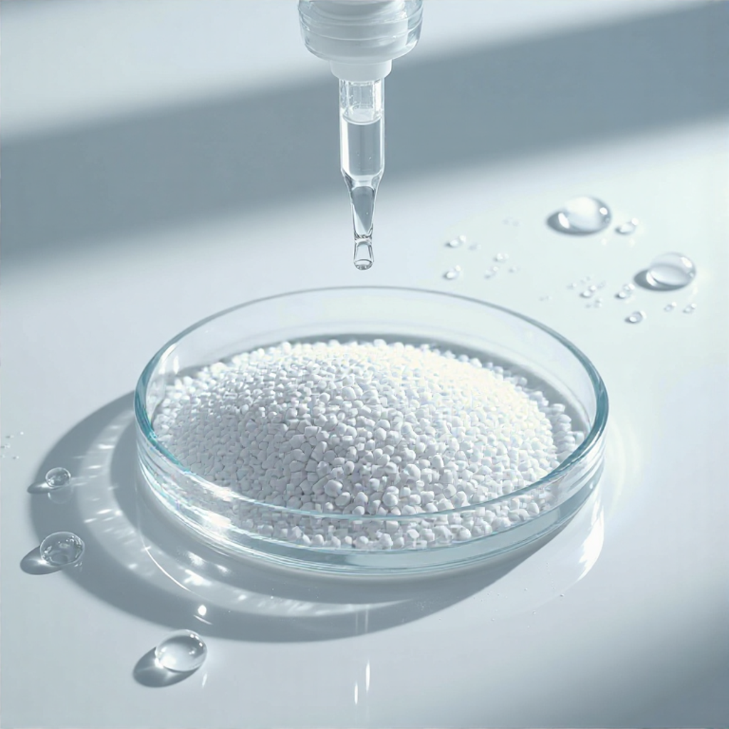 源头工厂直销PA/PTFE合金耐磨耐高温抗静电塑料粒子现货优惠供应