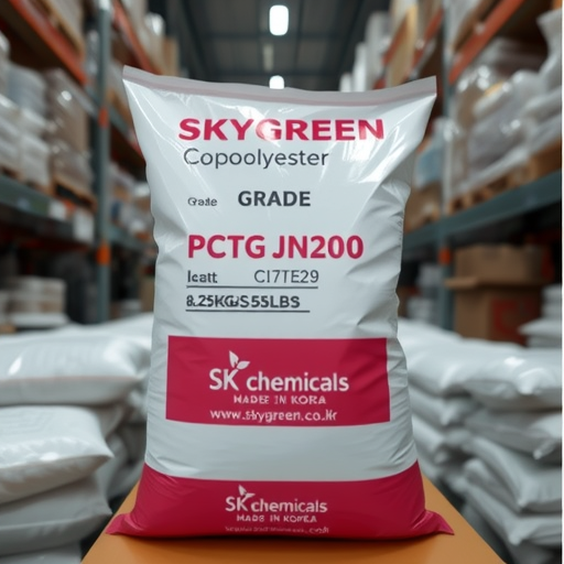 Petg Korea Sk S2008 Blow Molding Grade Extrusion Grade Medical Grade Food Grade Transparent Grade