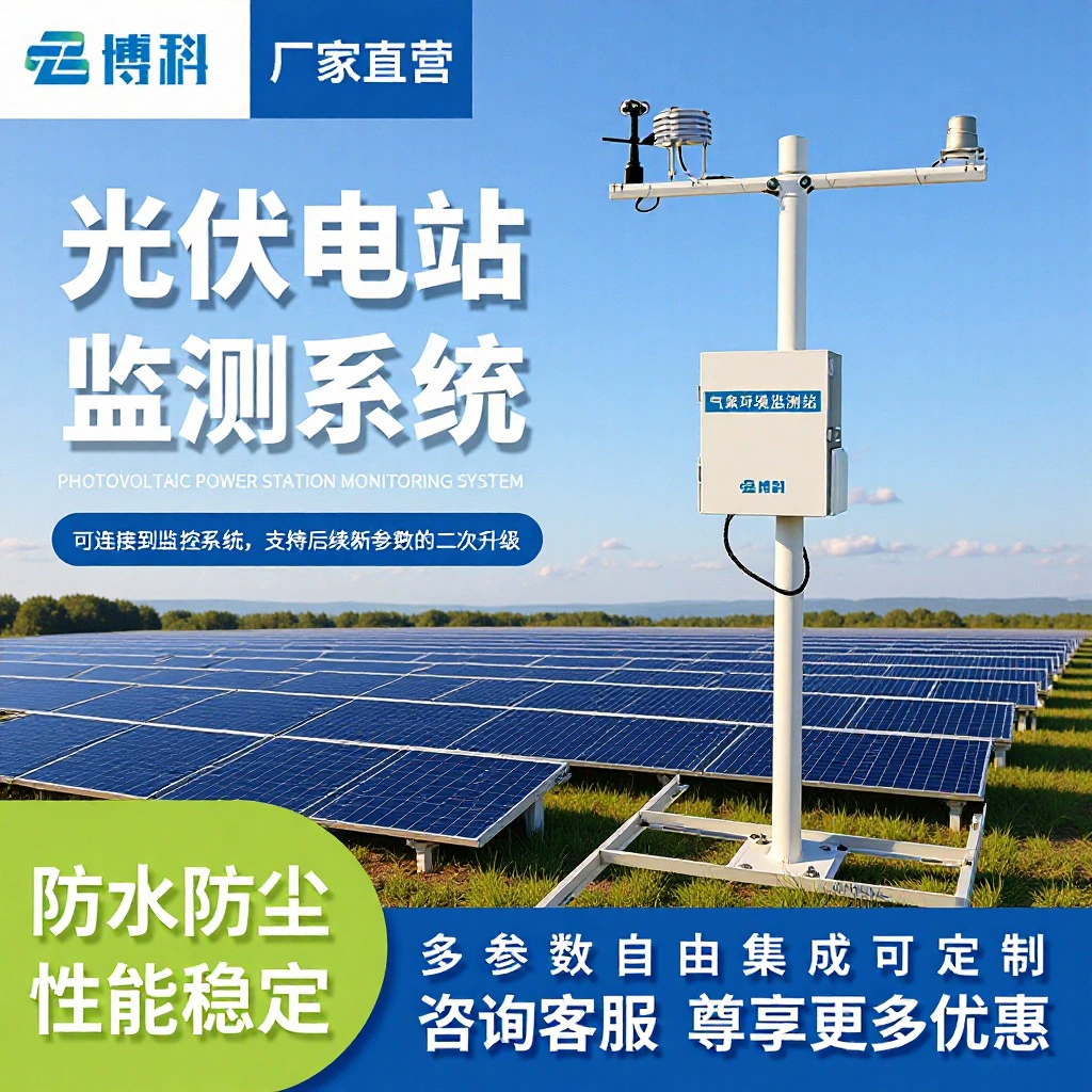 Распределенный фотоэлектрический монитор окружающей среды, полностью автоматическая электростанция, автоматическая солнечная фотоэлектрическая метеостанция