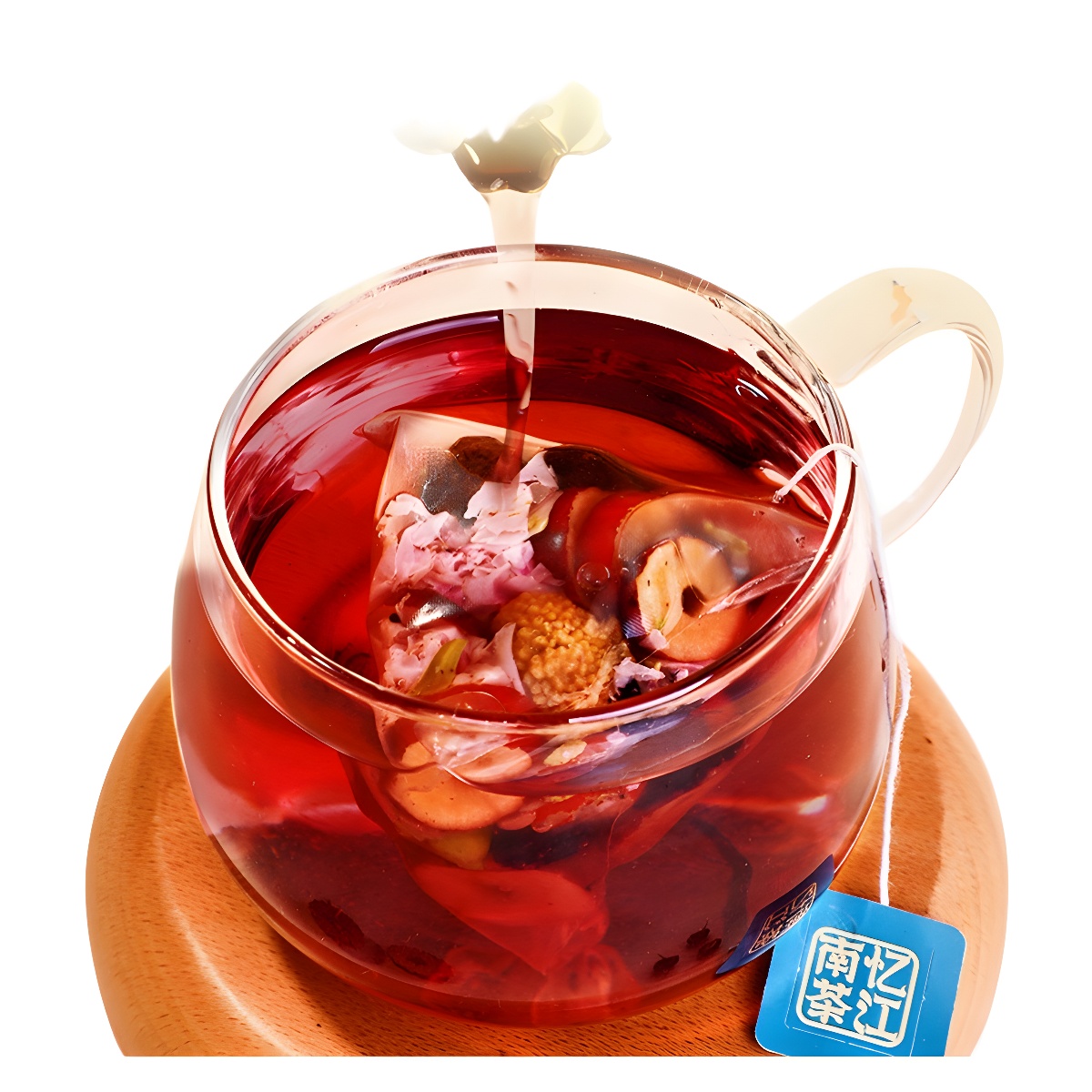 忆江南正品 桑葚玫瑰花茶包刺梨桑椹干黑枸杞红枣柠檬片泡水小袋