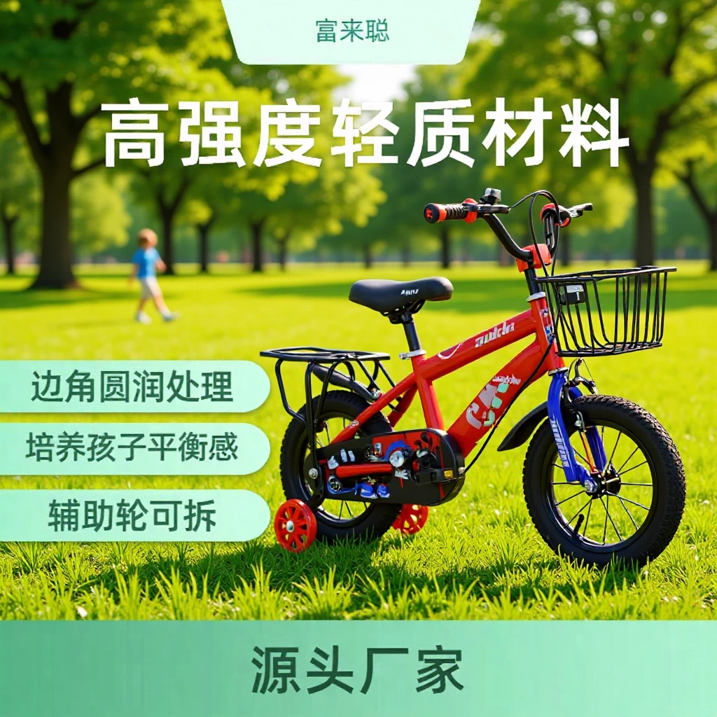 Источник производителя Детские велосипеды Оптовая детская игрушка Новый велосипед на открытом воздухе Велосипед для мальчиков и девочек