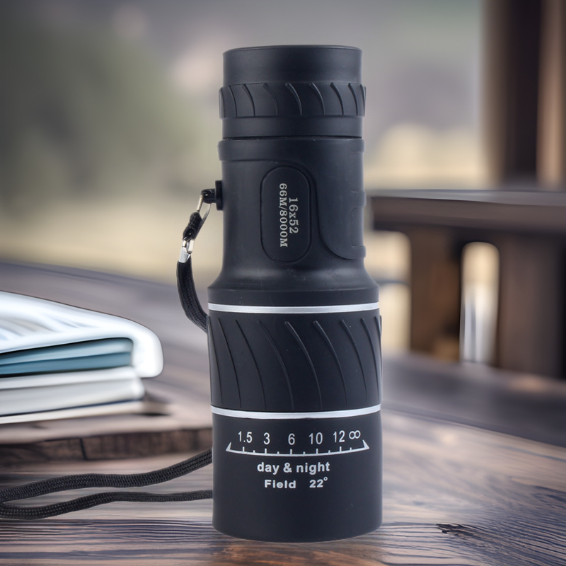16X52 Monocular Telescope High-Definition High-Power Mobile Phone Telescope Outdoor Travel Low-Light Night Vision Manufacturer Supply