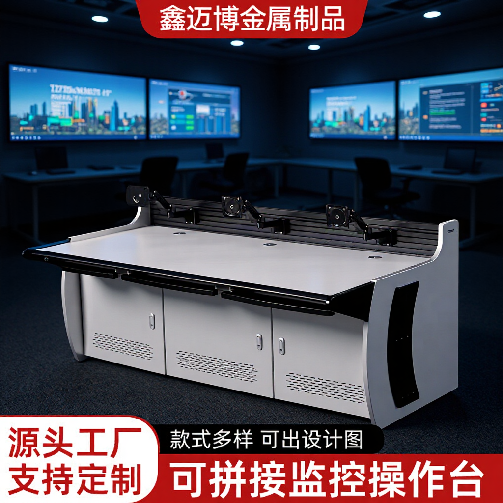 Command Center Video Operation Console Multimedia Monitoring Console Steel Security Monitoring Network Dispatch Center Console