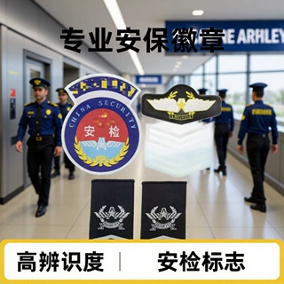锁边绣花章箱包卡通魔术贴织章布贴刺绣贴背胶织唛章工作制服臂章