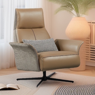 Customized Lazy Sofa for Long-Term Sitting Without Fatigue, Bedroom Leisure Chair, Designer Home Light Luxury Single Sofa for Meeting