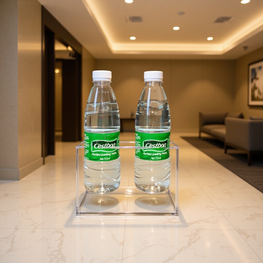 品牌红酒白酒展示底座 KTV透光亚克力人头马轩尼斯酒展示架定作