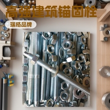 M12*160兰白锚固栓/高强建筑锚栓/加长化学锚固栓M14-M30  M18