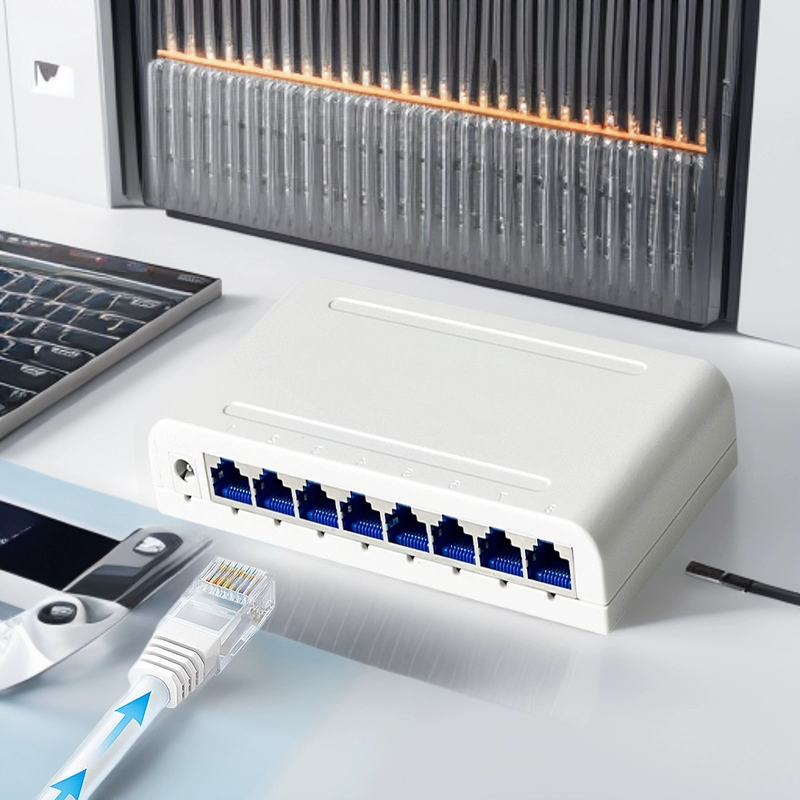 Коммутатор с 8 гигабитными портами для мониторинга, специализированный сетевой коммутатор Yunluo Tianwang 1008G