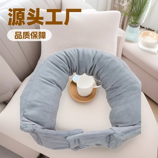 New Multi-functional Blanket Arctic Velvet Nap Blanket Double-layer Thickened Blanket Cross-border Office Neck Pillow Blanket
