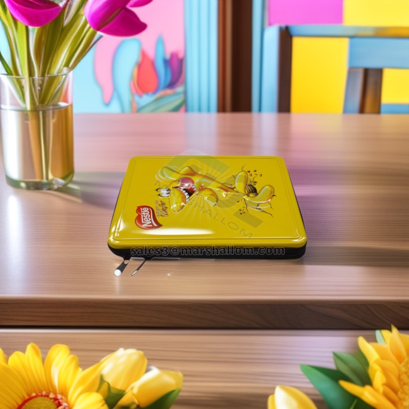 源头厂家 优惠供应精美马口铁ML-3054拉链盒