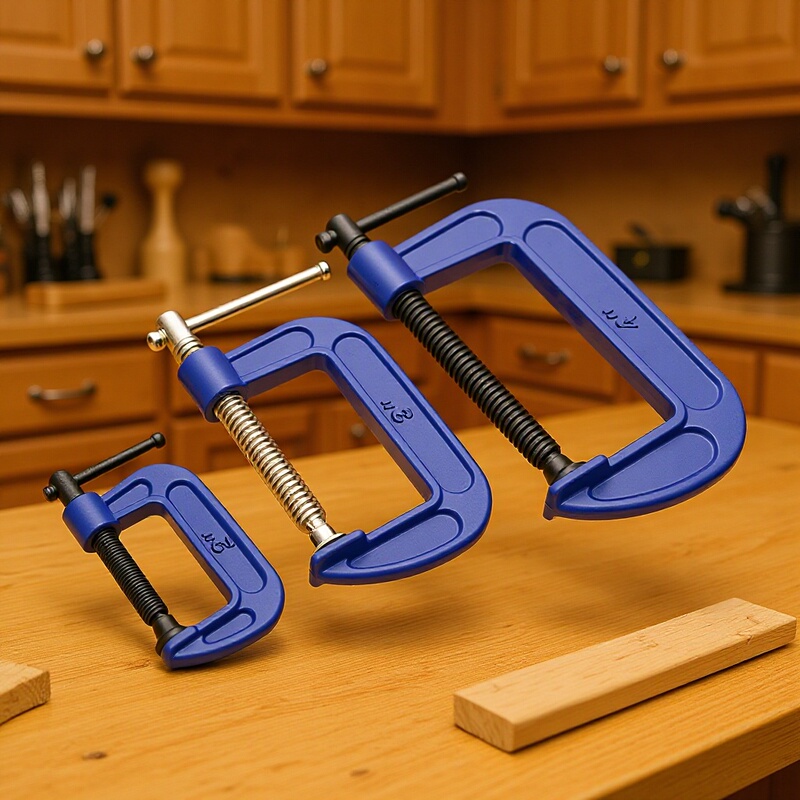 Cast Malleable Steel C-Clamp Panel Clamp Thickened G-Shaped Clamp G-Type Woodworking Clamp Heavy-Duty Woodworking Essential Tool Cast Malleable Steel C-Clamp Panel Clamp Thickened G-Shaped Clamp G-Type Woodworking Clamp Heavy-Duty Woodworking Essential Tool