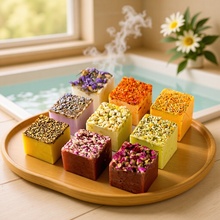 云南玫瑰精油皂手工皂沐浴洁面干花香皂多种花香洗脸肥皂伴手礼