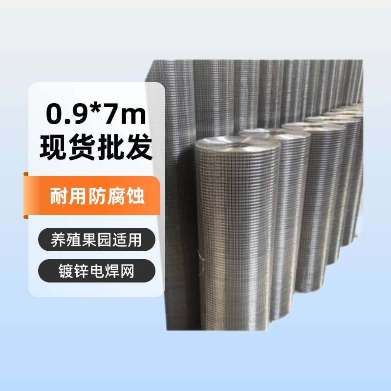 家用养殖铁丝网菜地果园围网山地圈山钢丝网镀锌电焊网现货批发