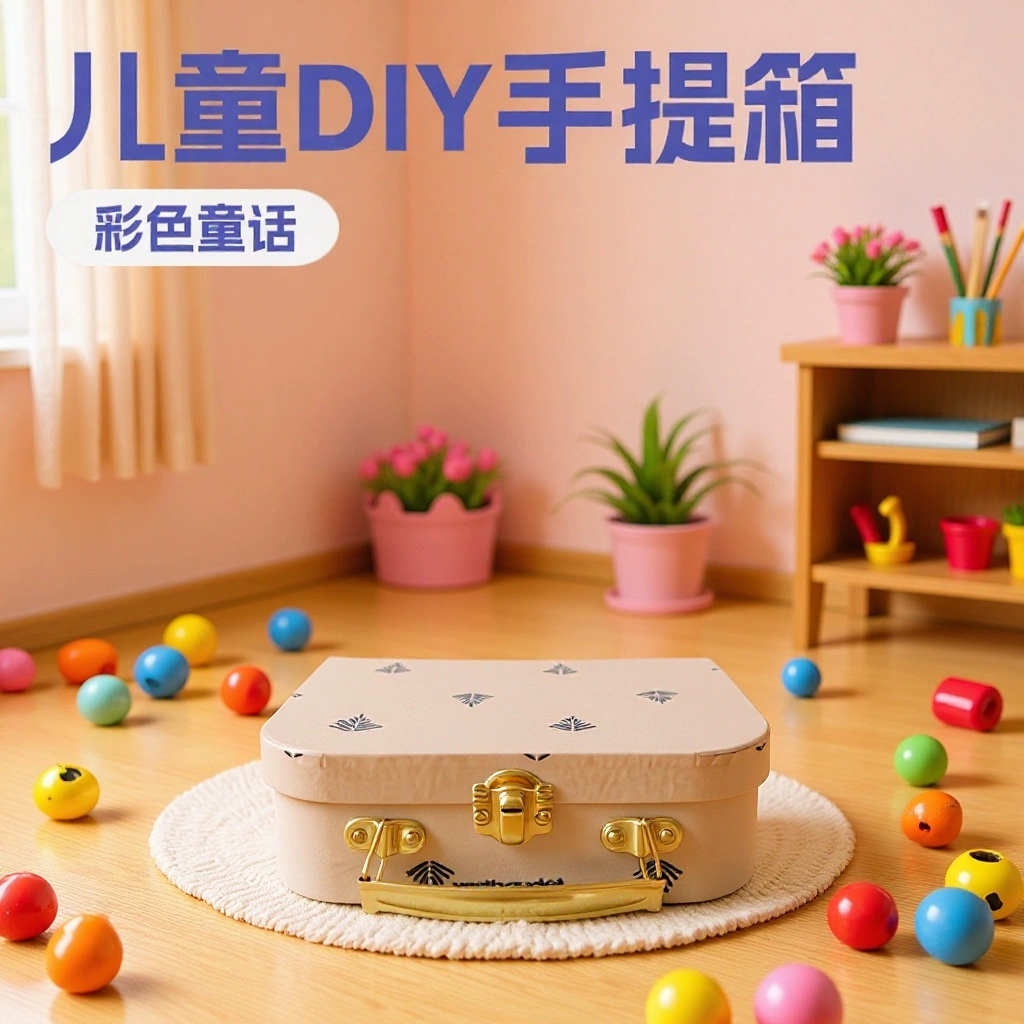 Производство детей diy ручной роспись чемодан подарочная коробка для учащихся начальной школы развивающие игрушки канцелярские товары подарочная упаковка коробка