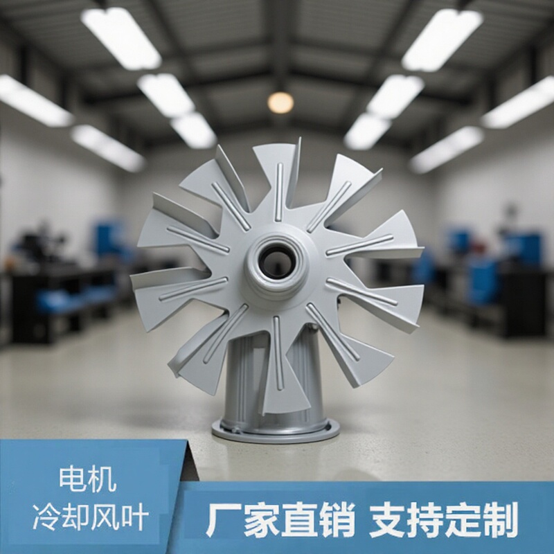 Manufacturer Supplies 83mm Cooling Four-Blade Fan Blades, Centrifugal Fan Motor Accessories, Wind Wheel Motor Cooling Blades