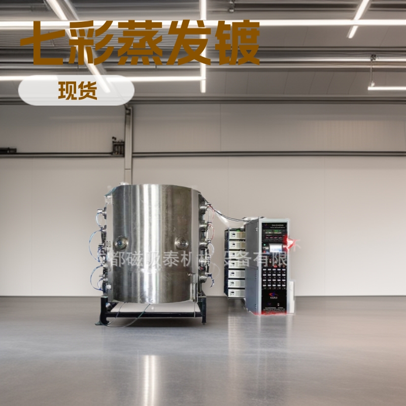 贵州酒瓶盖真空电镀机七彩蒸发镀二手电镀机二手镀膜机设备现货