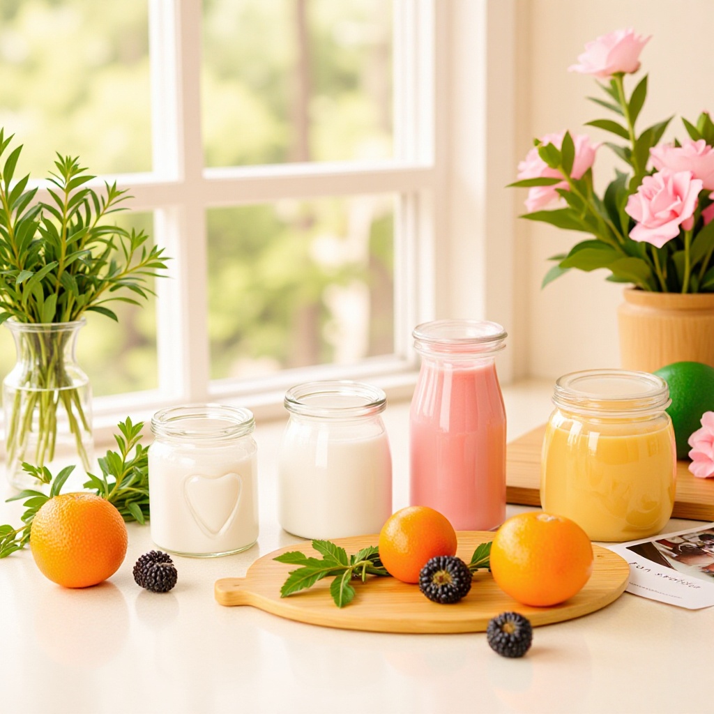 批发50ml小布丁瓶玻璃牛奶瓶带盖 酸奶燕窝瓶 创意圆形透明玻璃瓶