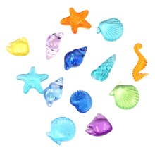 塑料装饰海螺 游戏机造型珠 塑料贝壳 亚克力海星 塑料海螺造型珠