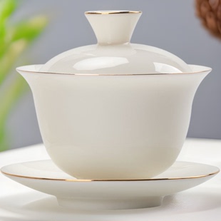 描金装饰盖碗_端午茶礼首选_1688买家百科