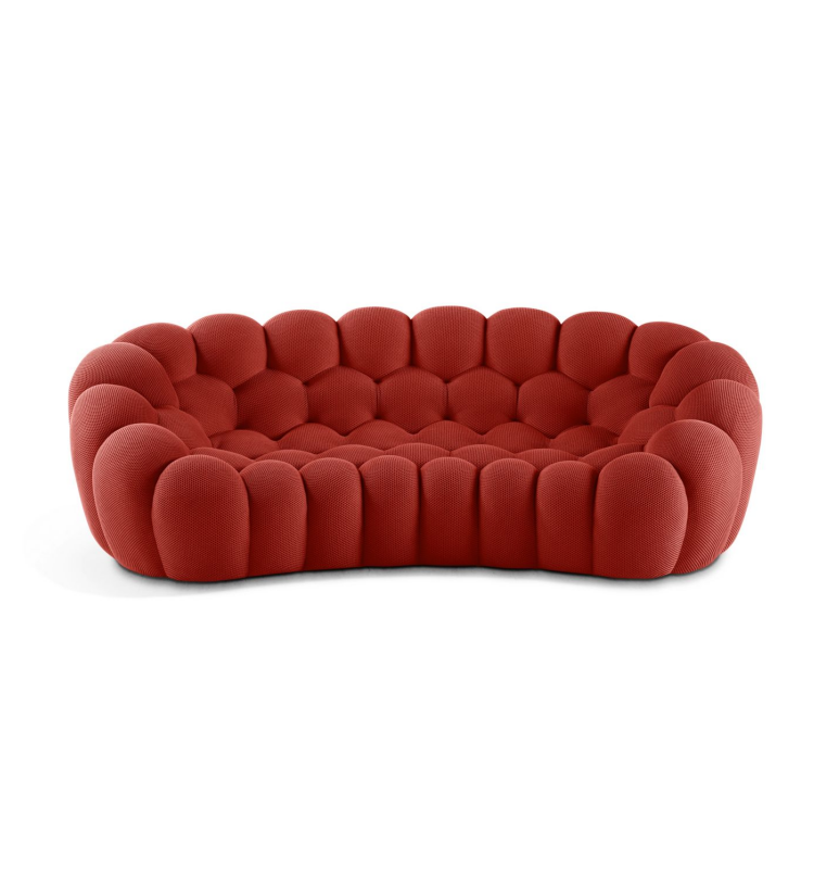 Diseño de arco ligero de lujo italiano burbuja Rocheburg arena perezosa moderna tienda de ropa minimalista sofá creativo de moda