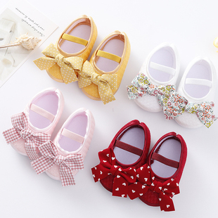 Summer Baby Girls Retro Toddler Prewalker Footwear