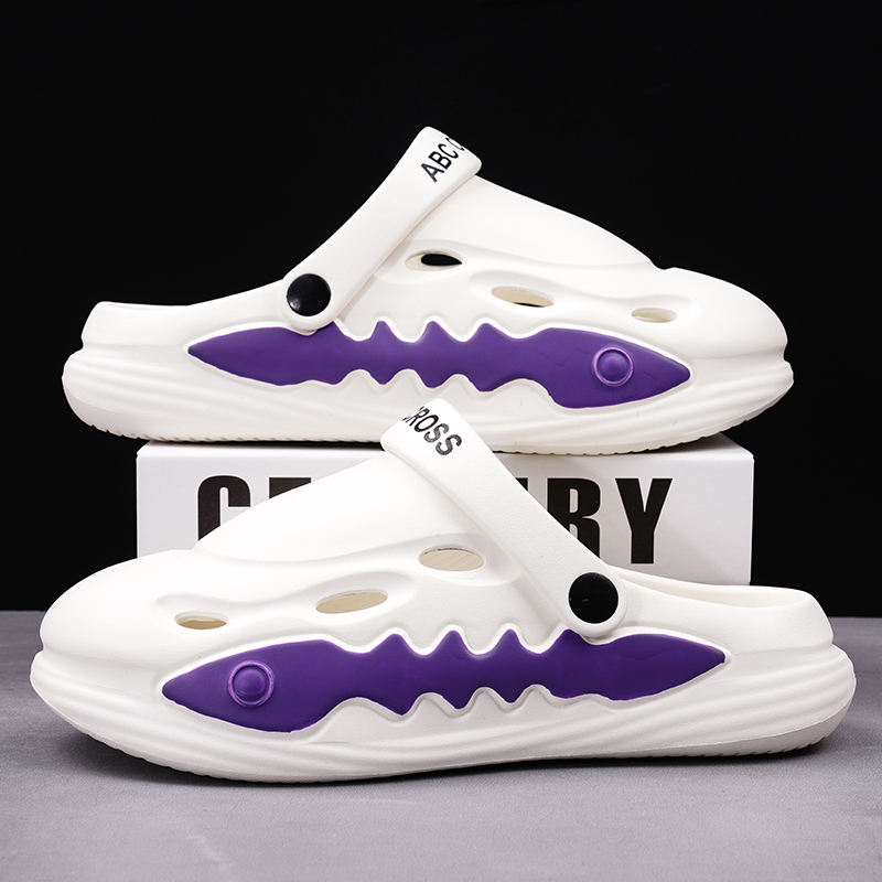 Men's Summer Clogs, Anti-Odor and Non-Slip, 2025 New Model, Dual-Use Sports Half-Slippers for Teenagers