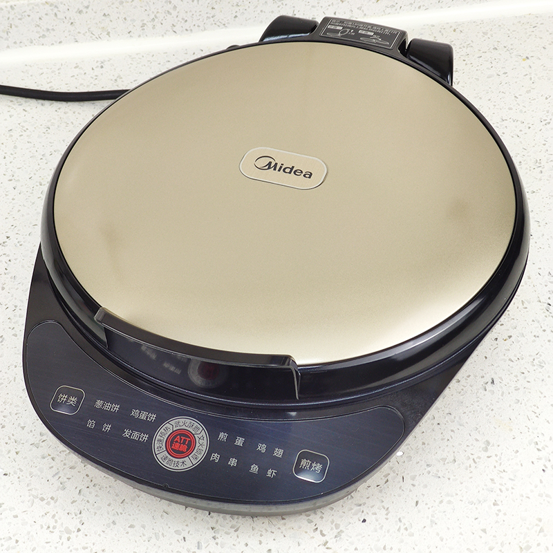 Midea Electric Pancake Maker Household Breakfast Machine Double-Sided Heating Griddle Pancake Maker Mc-Jk30Easy103