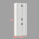 Six-door model + top cabinet length 80 depth 50 height 240 delivery upstairs package installation
