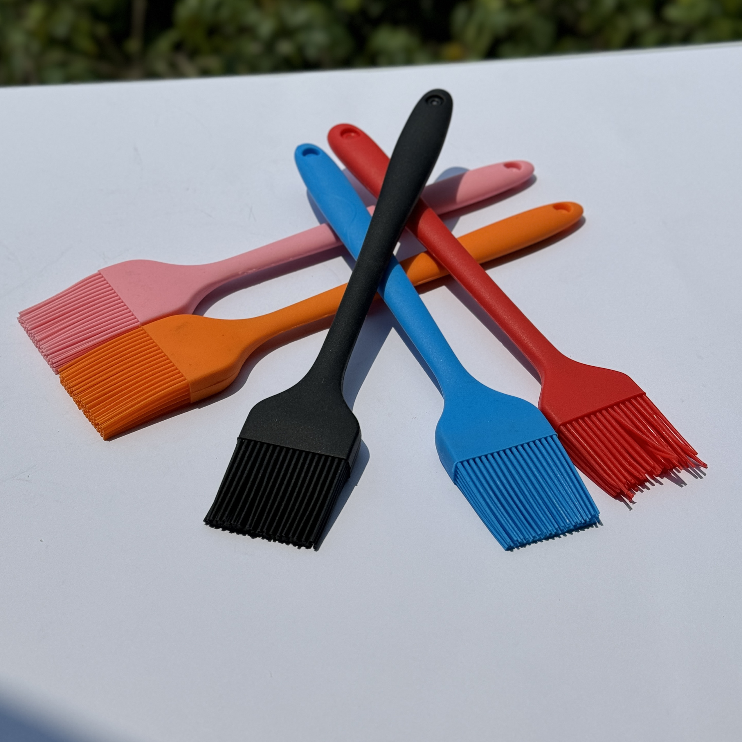 Yu Mama Special Deal 1.9 Integrated Silicone Oil Brush High Temperature Resistant Food Grade Kitchen Household Sauce Brush