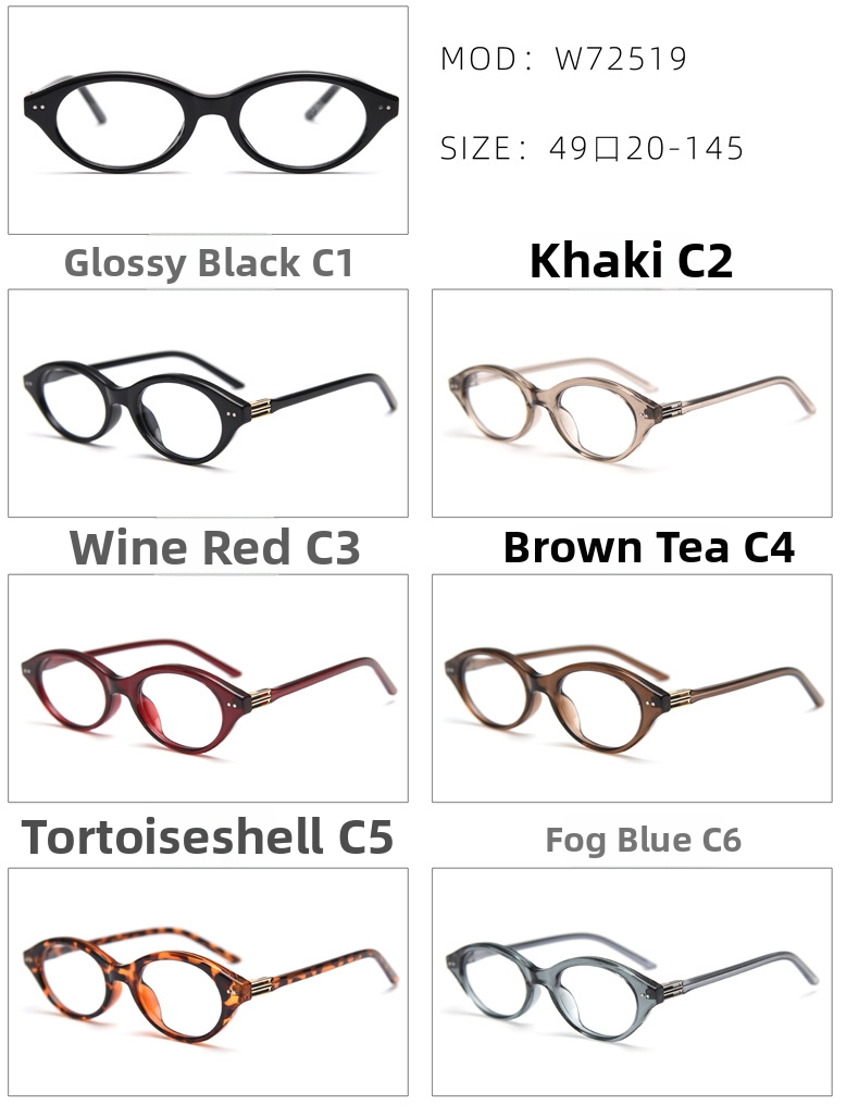 Modische Cat Eye Brillengestelle Aus Tr90 Für Damen Und Herren_voghion.com