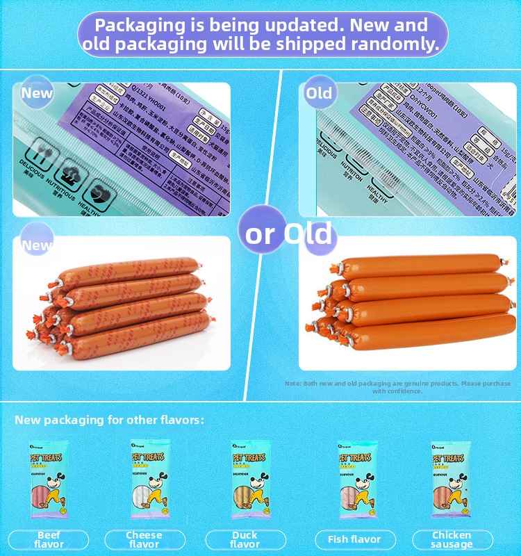 Poslastice za pse šunkate viršle za odrasle pse pakovanje 10_voghion.com