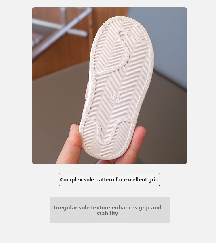 Baskets shell toe pour enfants fille et garçon blanc casual_voghion.com