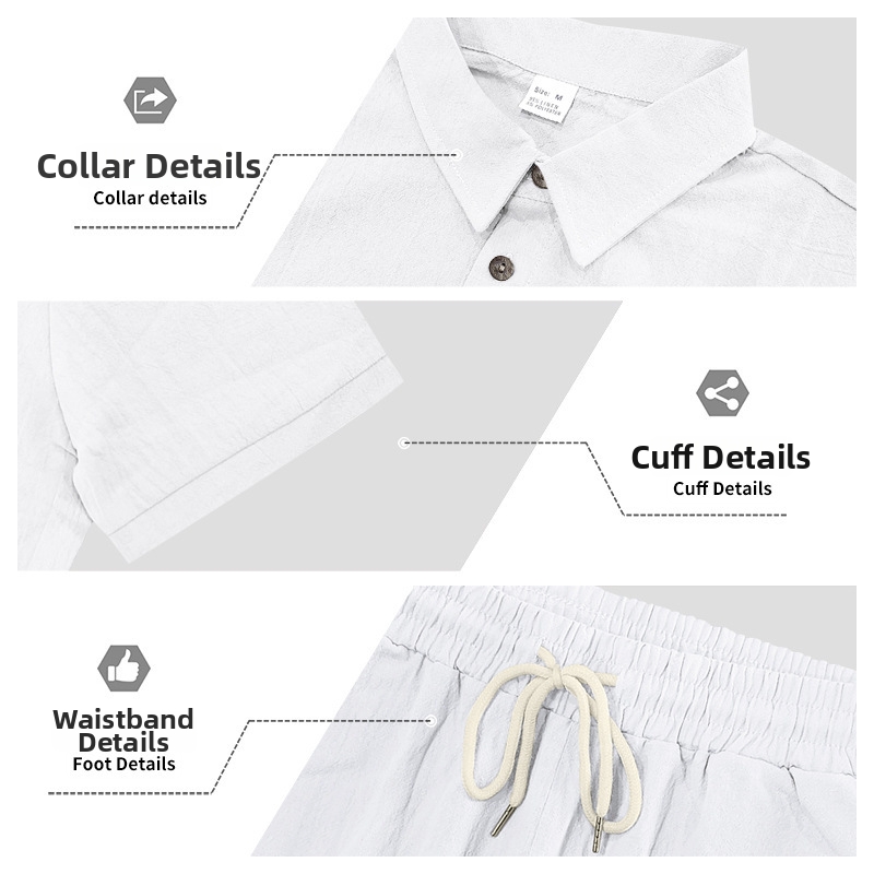 Completo polo e pantaloncini cargo da uomo per l'estate_voghion.com
