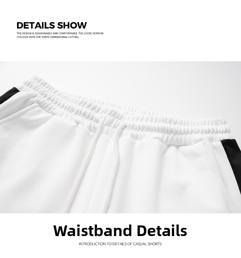 Herren Jogginghose Im Farbblock Design Für Den Herbst_voghion.com