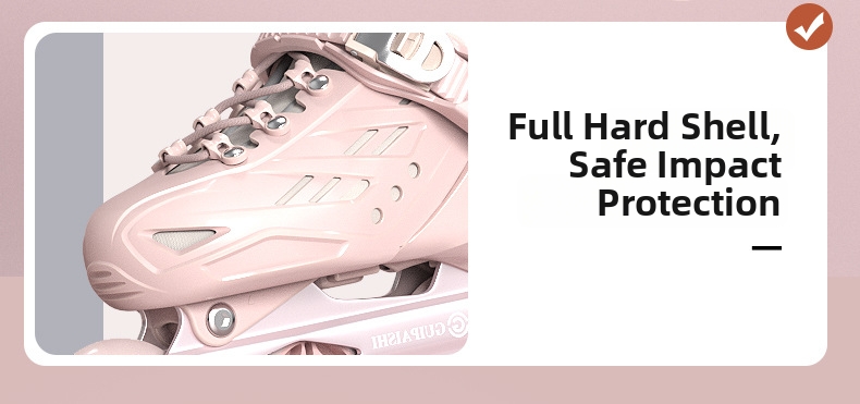 Verstellbare Rollschuhe Für Anfänger Mädchen Von 3 Bis 12 Jahren_voghion.com